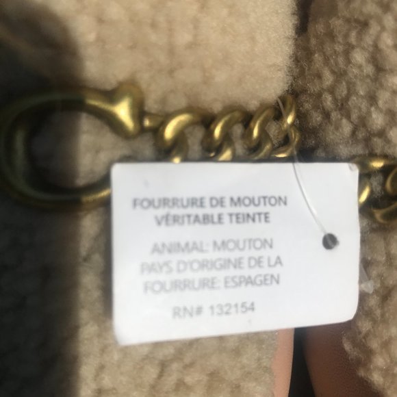 COACH Helena C Loafers  With Chain Leather Pale - Picture 11 of 11